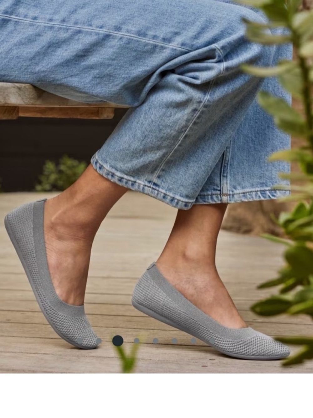 AllBirds Tree Breezers Flats Shoes Grey 6
